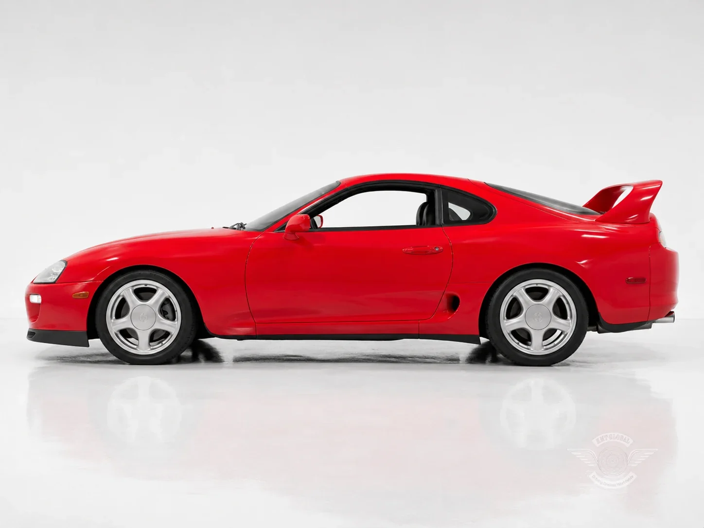 Red Toyota Supra from KMT Global’s Japanese vehicle collection